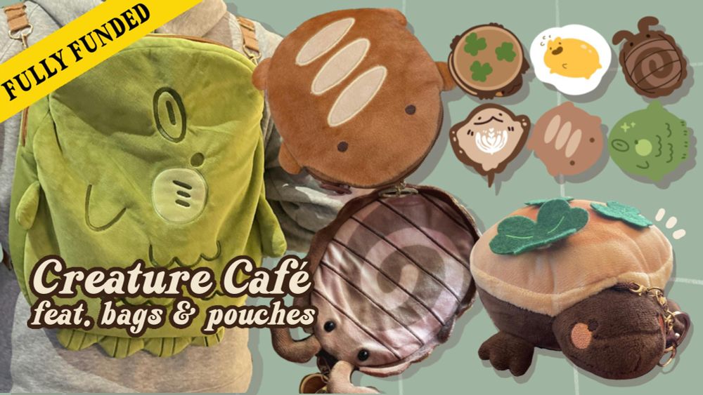 Creature Café: Bags & Pouches Inspired by Amazing Creatures of the World