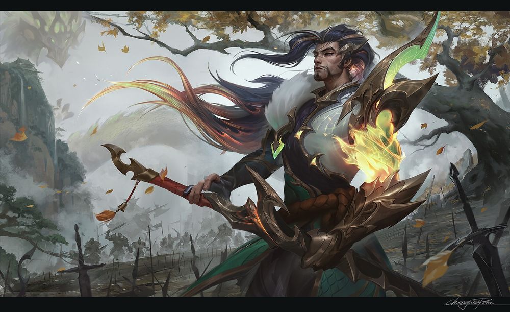 Truth Dragon Yasuo Splash Art