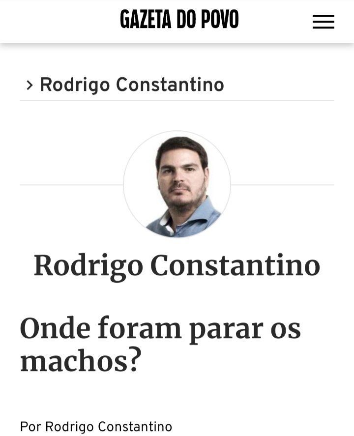 Meme onde foram parar os machos.
