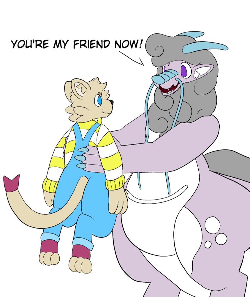 An eastern dragon holding a mienfoo, stoat like pokemon