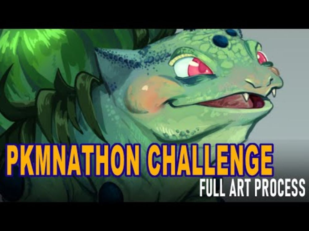 Pokemonathon Art Challenge (Bulbasaur Family)