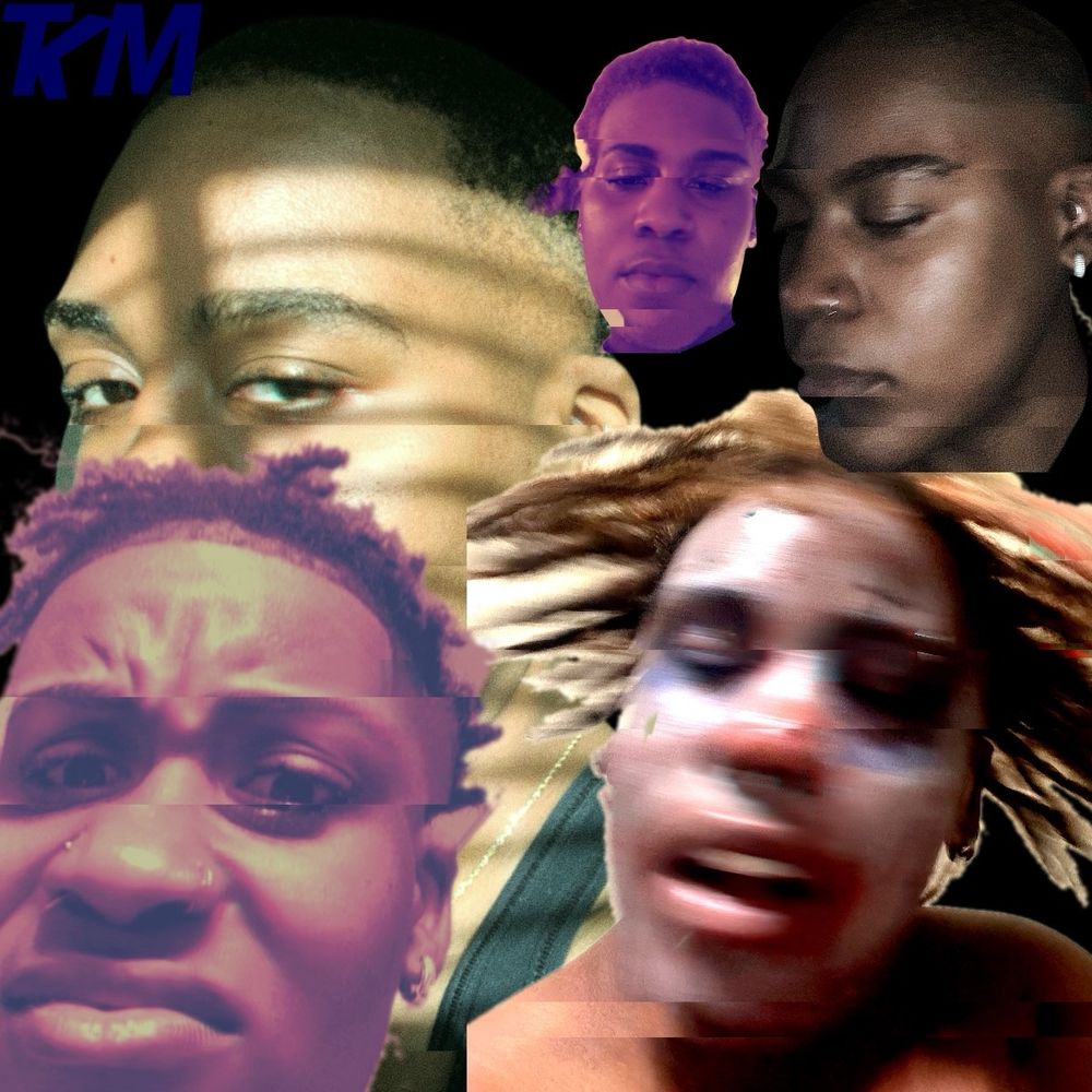 collage of of a stud making different faces. 