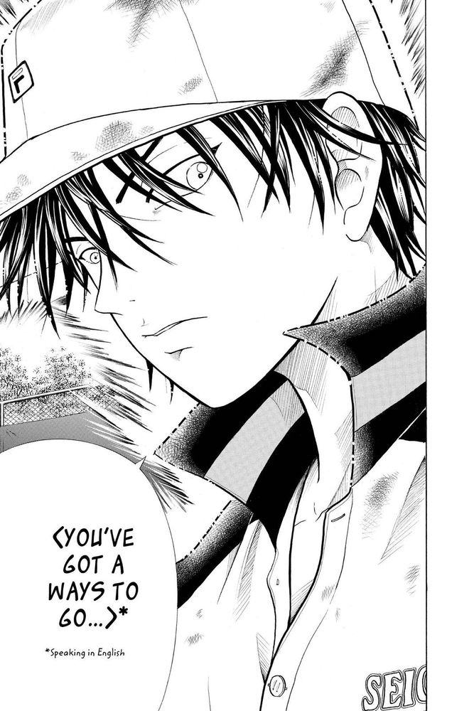 Echizen Ryoma's apotheosis in Prince Of Tennis chapter 191