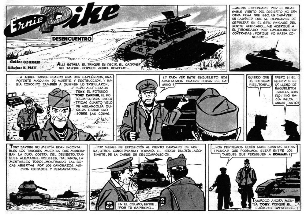 Hugo Pratt's Ernie Pike with Oesterheld