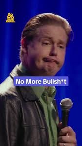 Tim Heidecker making a funny face, with text "No More Bullsh*t"