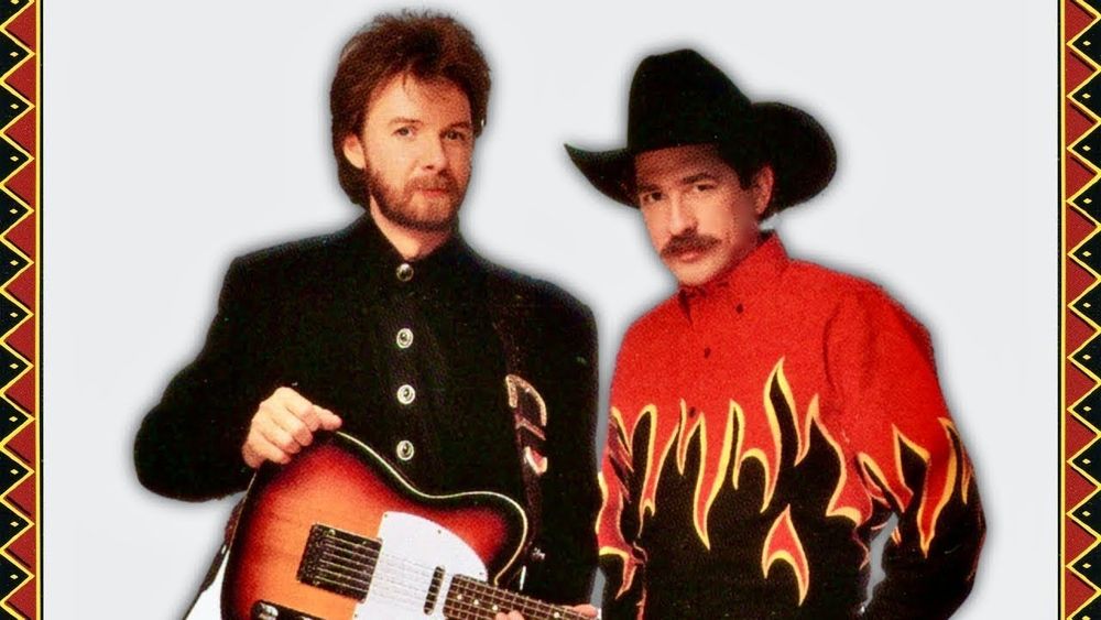 Brooks & Dunn ... just eye-sexxxxxing the heck outta you!