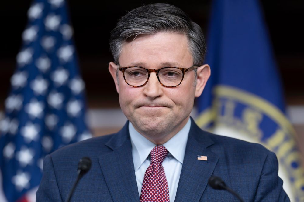 Current House Speaker, Mike Johnson. 