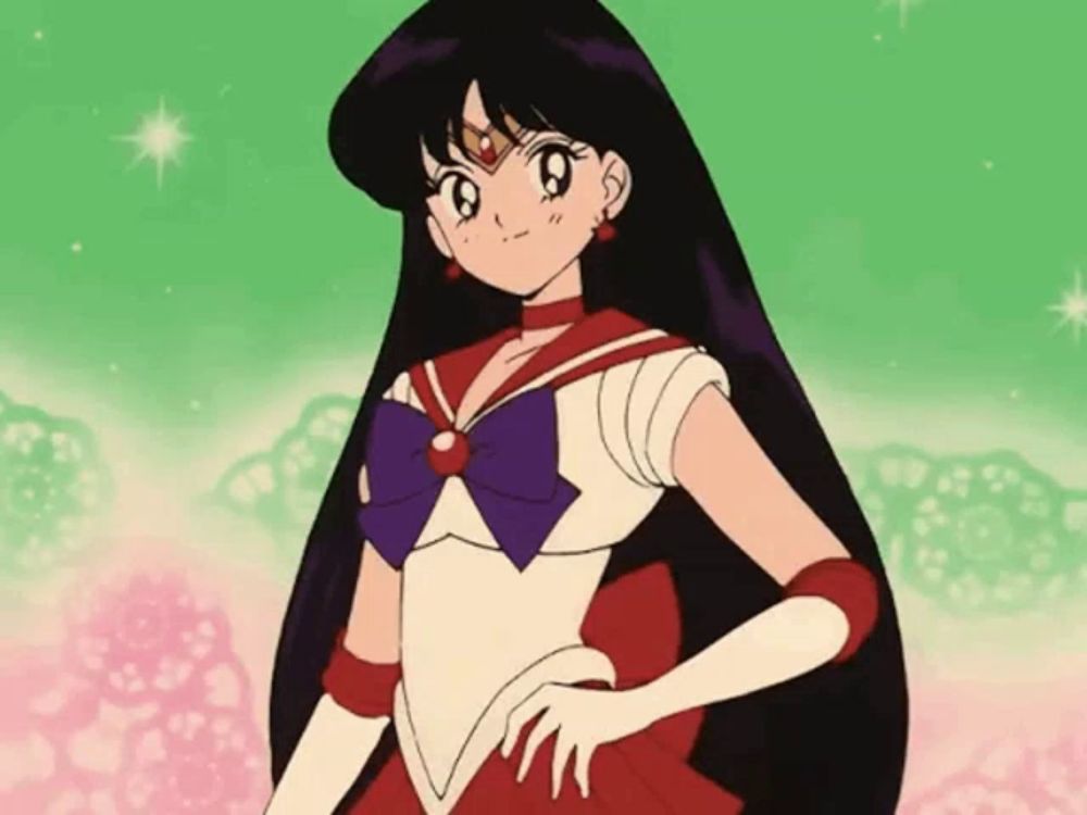 Sailor Mars Rei Hino GIF