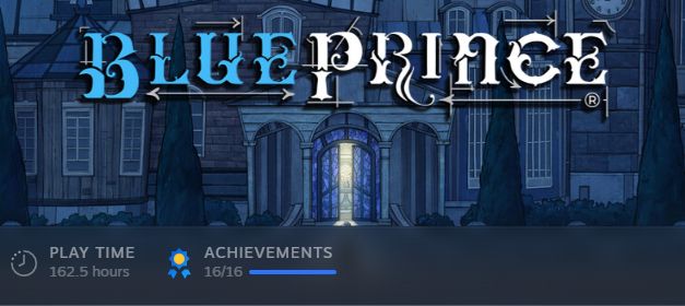 steam screenshot showing 100% achievements on Blue Prince