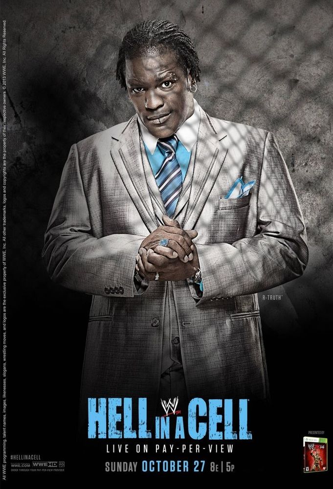 R truth Hell In a Cell poster 