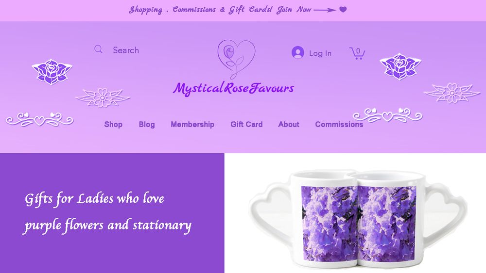 ✨ MysticalRoseFavours' 2025 Website Makeover: 🎨 Unlock Exclusive Commissions & Gift Cards Now! 💝