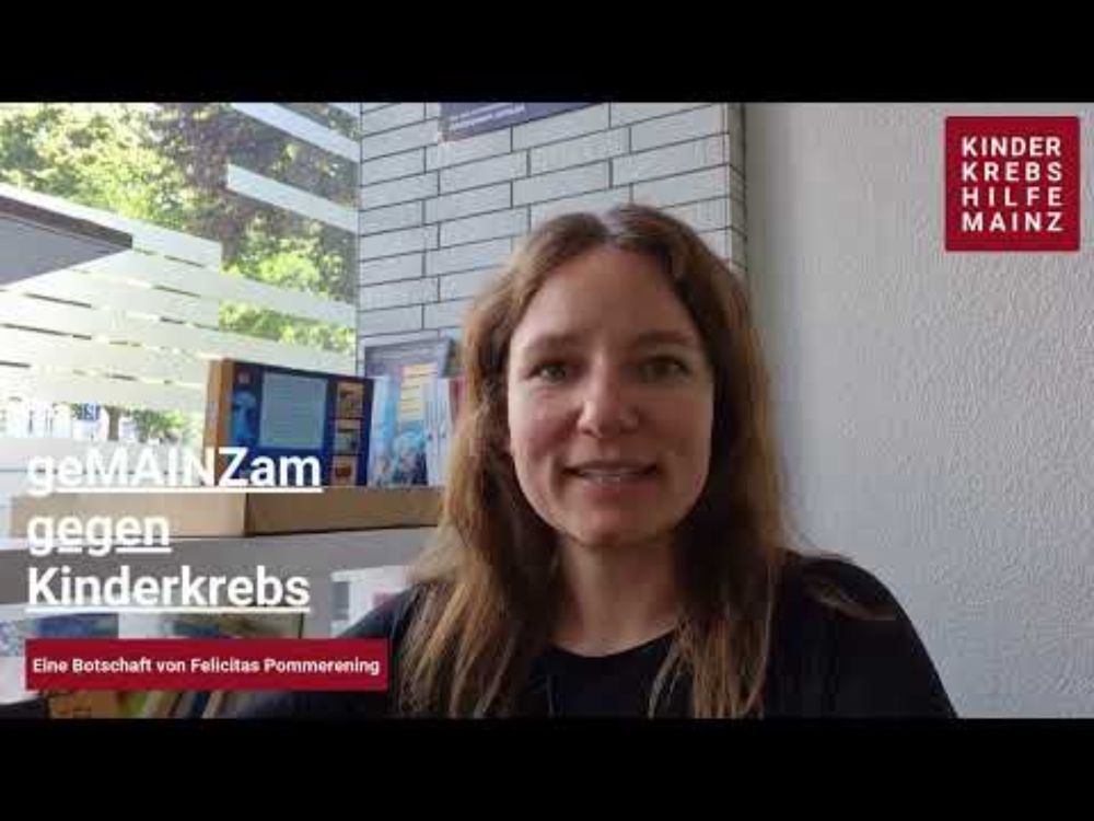 Autorin Felicitas Pommerening - "geMAINZam gegen Kinderkrebs"