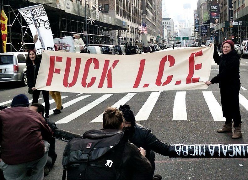 WHAT TO DO AT AN ICE CHECKPOINT, ESPECIALLY IF YOU ARE WHITE and/or FEEL THE NEED TO JAM UP THE WORKS.
Here's the deal:
🔘 Border Patrol can verify citizenship within 100 miles of a border or "external boundary." This includes coastlines, so NYC, Philadelphia, and all of NJ are within the 100-mile zone.
🔘 Border patrol can only ask brief questions about citizenship, and they cannot hold you for an extended time without cause.
🔘 You always have the right to remain silent. You do not need to answer their questions.
🔘 WITH THAT SAID, IF YOU ARE A BORN CITIZEN OF THE UNITED STATES AND ESPECIALLY IF YOU ARE WHITE, YOU NEED TO SPEAK THE FUCK UP.
🔘 The most important acts of resistance are the small ones. Make it difficult and uncomfortable for ICE agents to do their jobs. They are counting on citizens to turn a blind eye and allow them to deport undocumented citizens without challenge. Disabuse of that notion.
🔘 If you are on a train, bus, or anything else and ICE or CBP boards, you need to stand up and loudly let everyone know that they have the right to remain silent or only answer questions in the presence of an attorney, no matter their citizenship or immigration status. There have been numerous reports that confronting the agents in this way has caused them to leave without verifying citizenship. THIS CAN SAVE LIVES. 🙌
🔘 If you see anyone being held up by immigration, loudly ask if they are being detained and if they are free to go.
🔘 Immigration officers cannot detain anyone without reasonable suspicion, an agent must have specific facts about you that make it reasonable to believe you are committing or committed, a violation of immigration law or federal law. If an agent detains you, you can ask for their basis for reasonable suspicion, and they should tell you.
🔘 Always say no to a search and let everyone know that they can and should refuse consent to a search.

(More —>)


[Photo credit: Colin Ashby, https://www.workers.org/2016/01/23550/nyc_0121/]