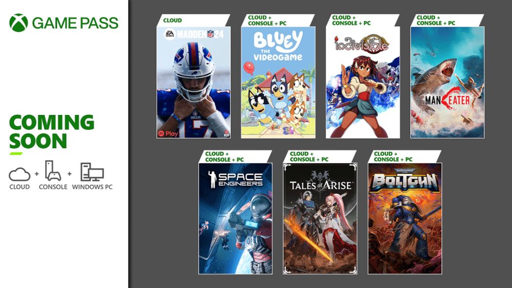 Coming to Xbox Game Pass: Bluey: The Videogame, Tales of Arise, Warhammer 40,000: Boltgun, and More - Xbox Wire