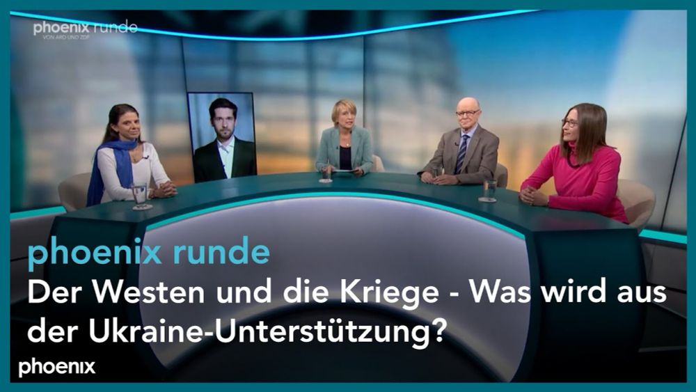 phoenix runde:  Der Westen und die Kriege - Was wird aus der Ukraine-Unterstützung?