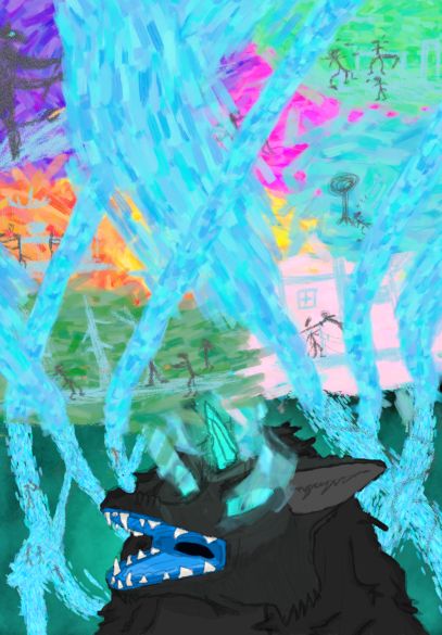 "As the visions kept flooding his mind, an intense emotion began welling up within him, overwritting agony with rage.

So many worlds, so many possibilities...so many ways things could have gone so well, so much BETTER... And yet it's all so...SO...SO...! DISAPPOINTING!

-How could they do this...! How...! Why...?! - He howled at the visions of despair

-Why couldn't you have done this...? - He screamed at the visions of a better world

As the mutant lost controls of his emotions, the maelstrom quickened - a thousand became two-thousand, then three. His eyesight became clouded, and his muscles numbed."