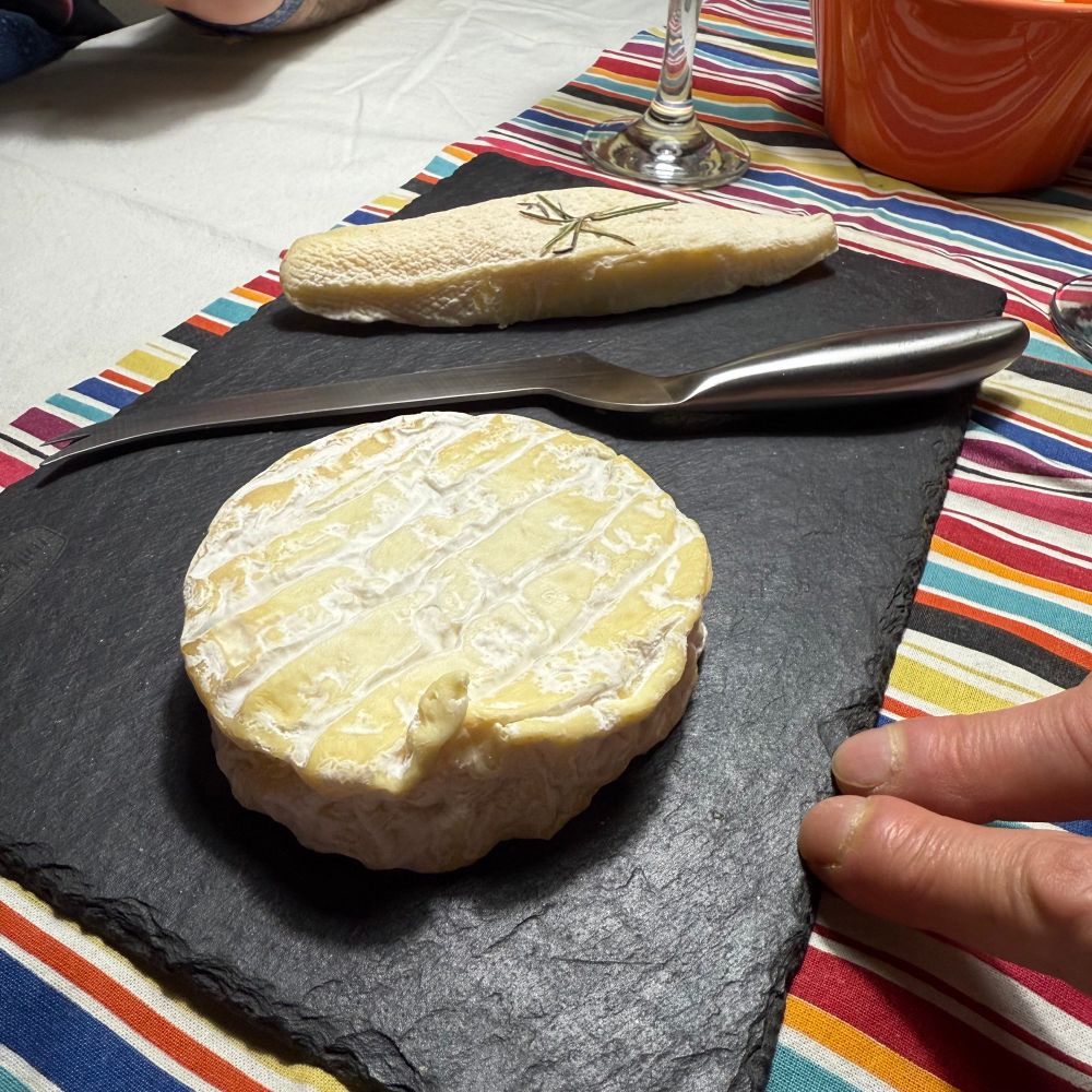 Tabla de quesos Bouyguette y Saint Felicien