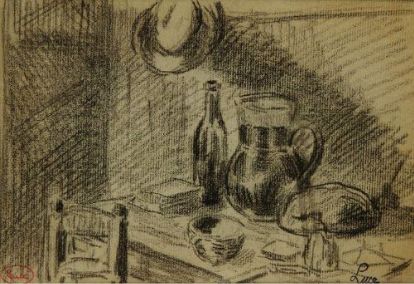 La prison de Mazas. Maximilien Luce. 1894