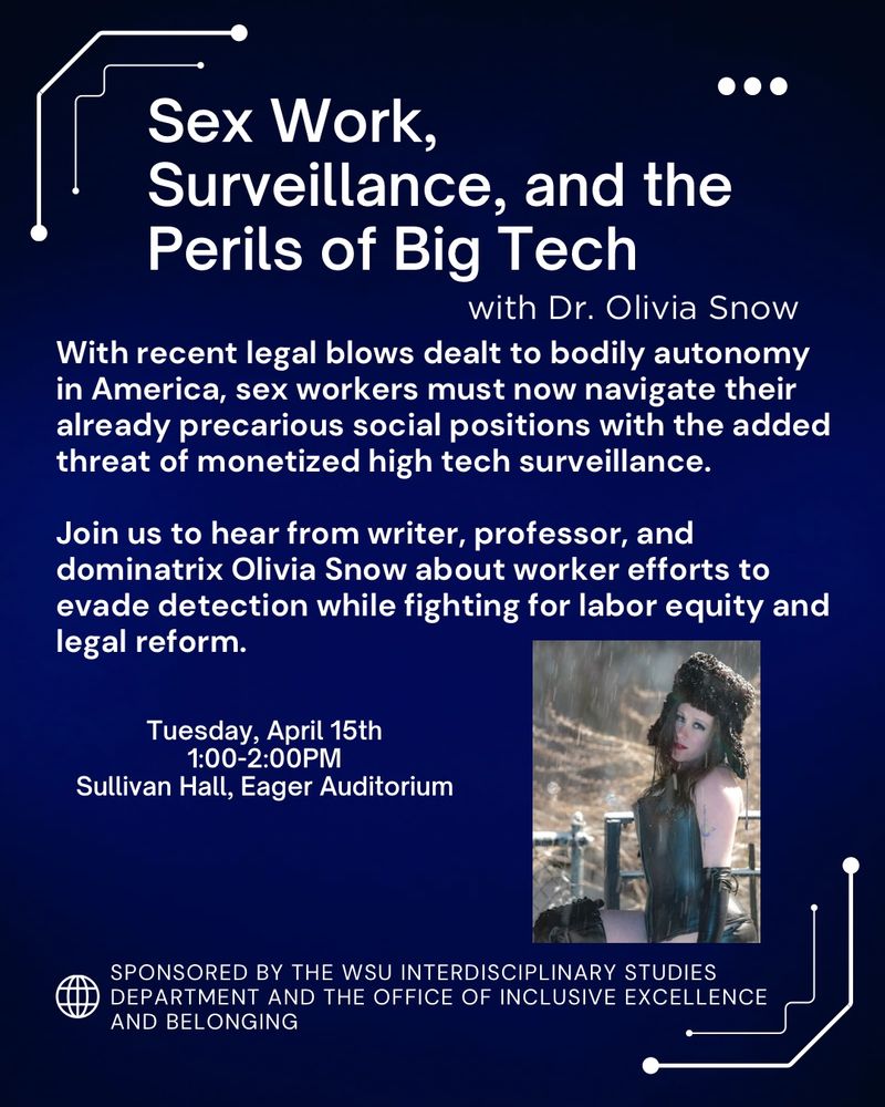 poster for sex work, surveillance, and the perils of big tech 