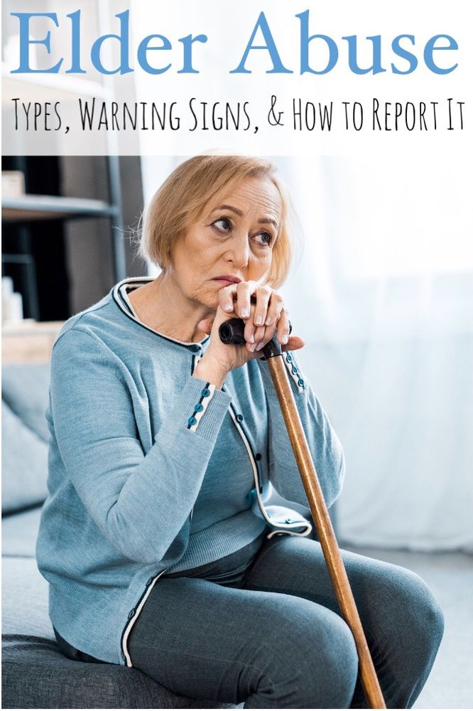 Elder abuse poster