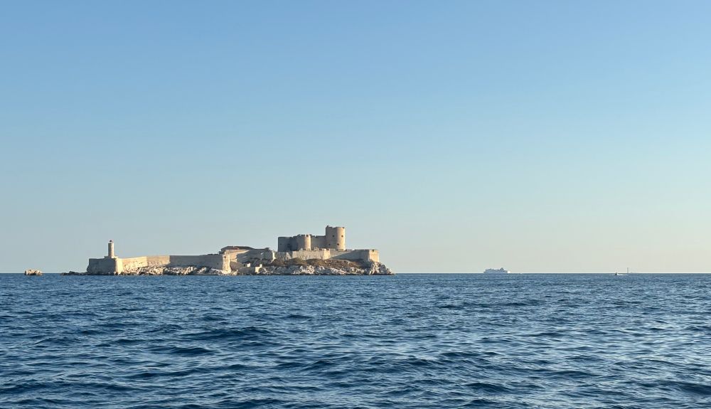 Le château d’If dans la baie de Marseille