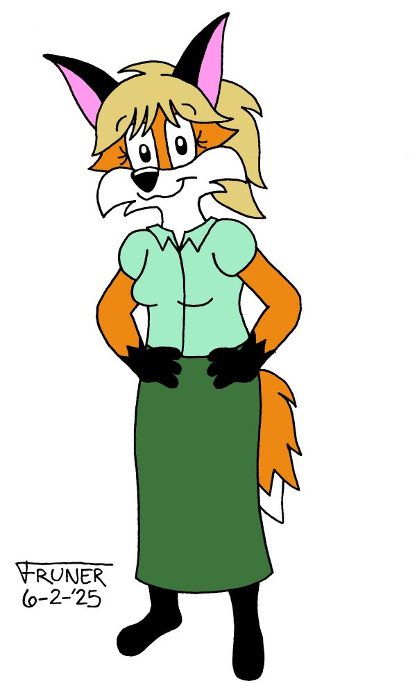 Lena the fox.