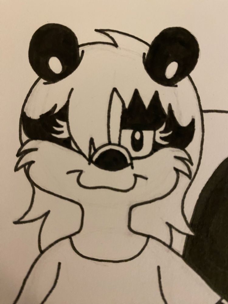 Jenny the skunk.