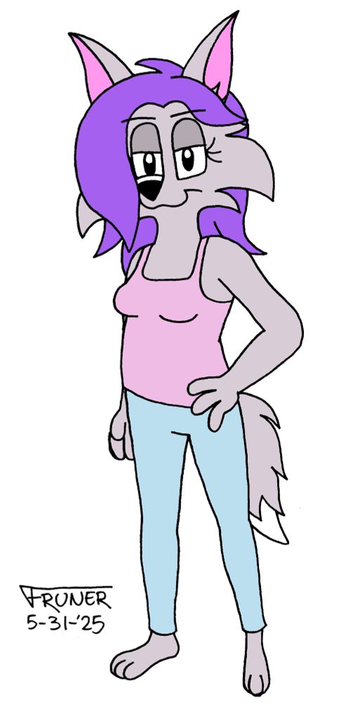 Kiara the wolf.