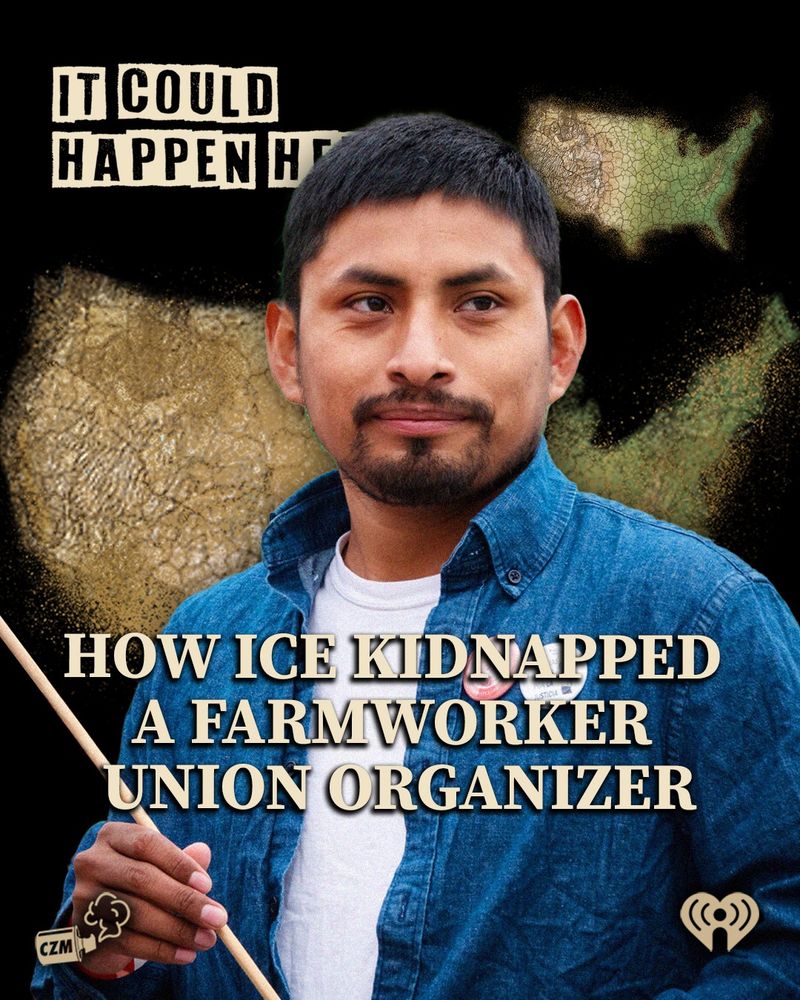 New It Could Happen Here

Mia talks with Coalition of Independent Unions organizer Mark Medina about ICE's kidnapping of Familias Unidas por la Justicia organizer Alfredo “Lelo” Juarez, Lelo's work, and the April 12th rally at Portland City Hall to free him.

https://www.iheart.com/podcast/105-it-could-happen-here-30717896/episode/how-ice-kidnapped-a-farmworker-union-272076655/