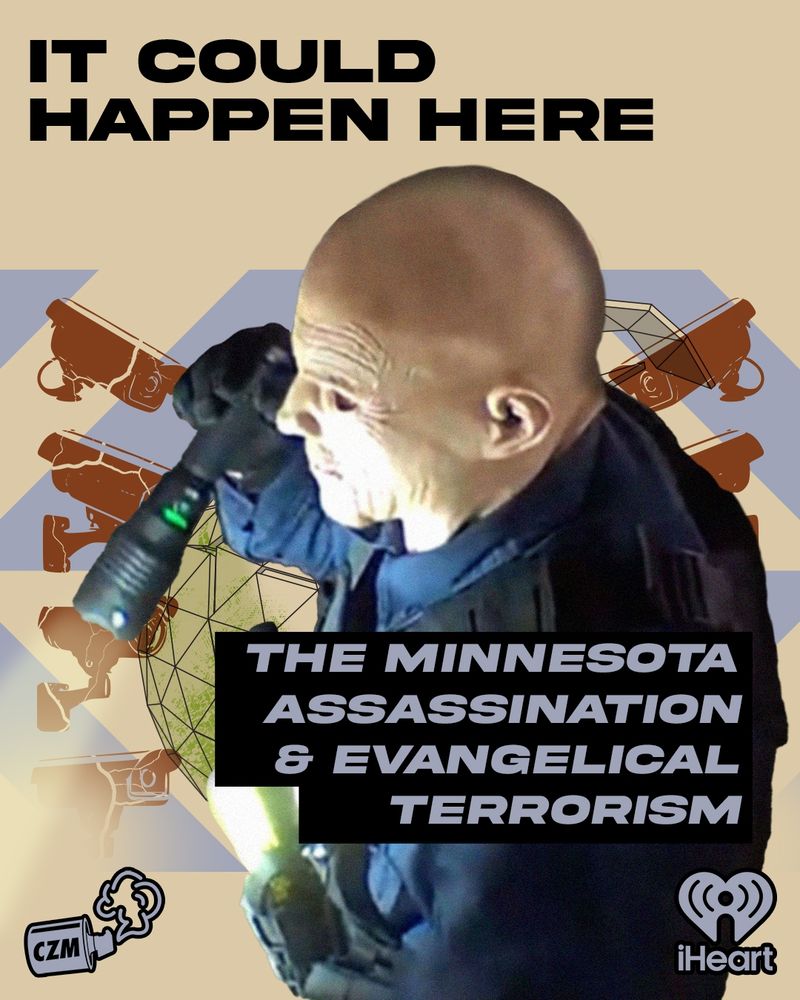 New It Could Happen Here

James and Gare discuss the targeted assassination of a Minnesota Democrat by an anti-abortion evangelical missionary.

@jamesstout.bsky.social @hungrybowtie.bsky.social 

https://www.iheart.com/podcast/105-it-could-happen-here-30717896/episode/the-minnesota-assassination-evangelical-terrorism-285157964/