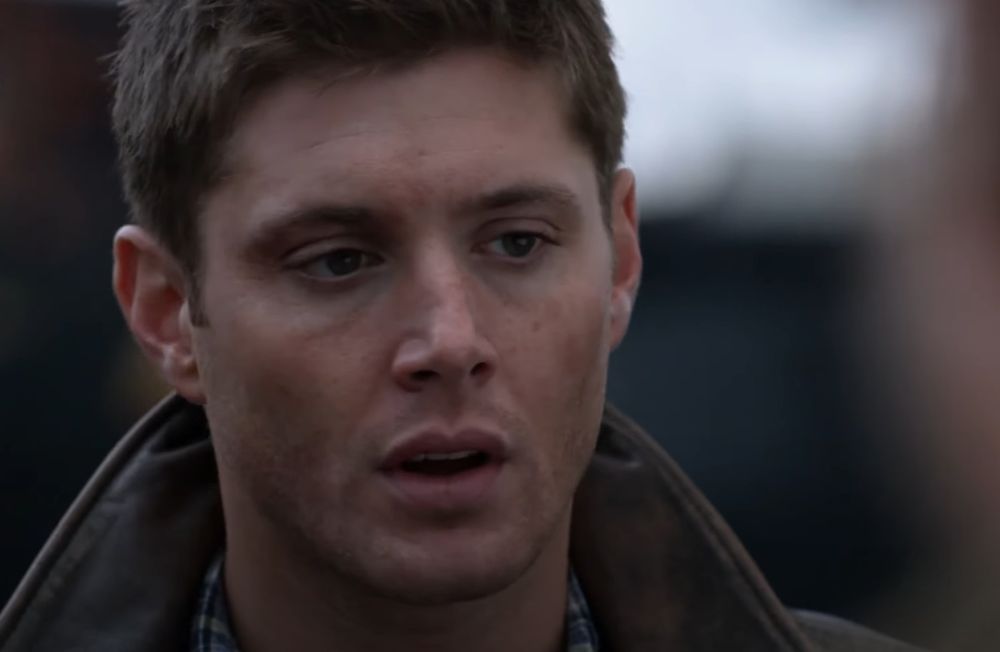 Dean Winchester being called out by Bobby Singer for not calling to check on "Nick Munroe," the siren that nearly made him kill Sam. "Sex and Violence," season 4, episode 14. Written by Cathryn Humphries. Air date: February 5, 2009.