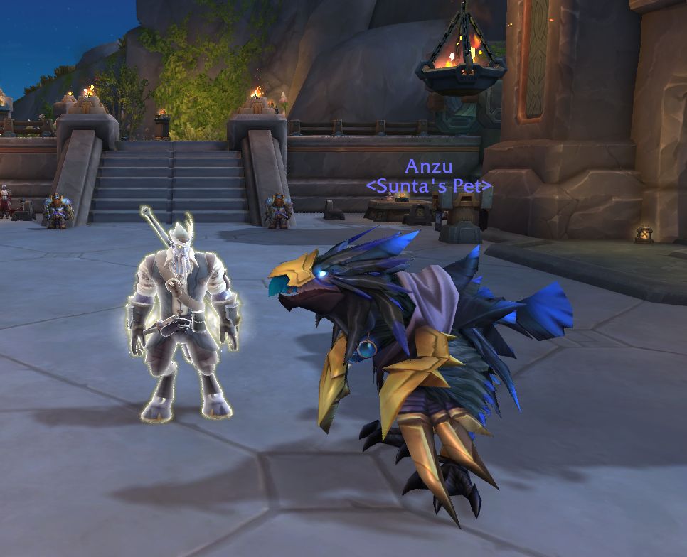 warcraft Anzu tamed by survival hunter