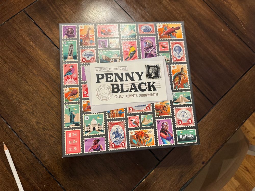 Photo of the Penny Black board game