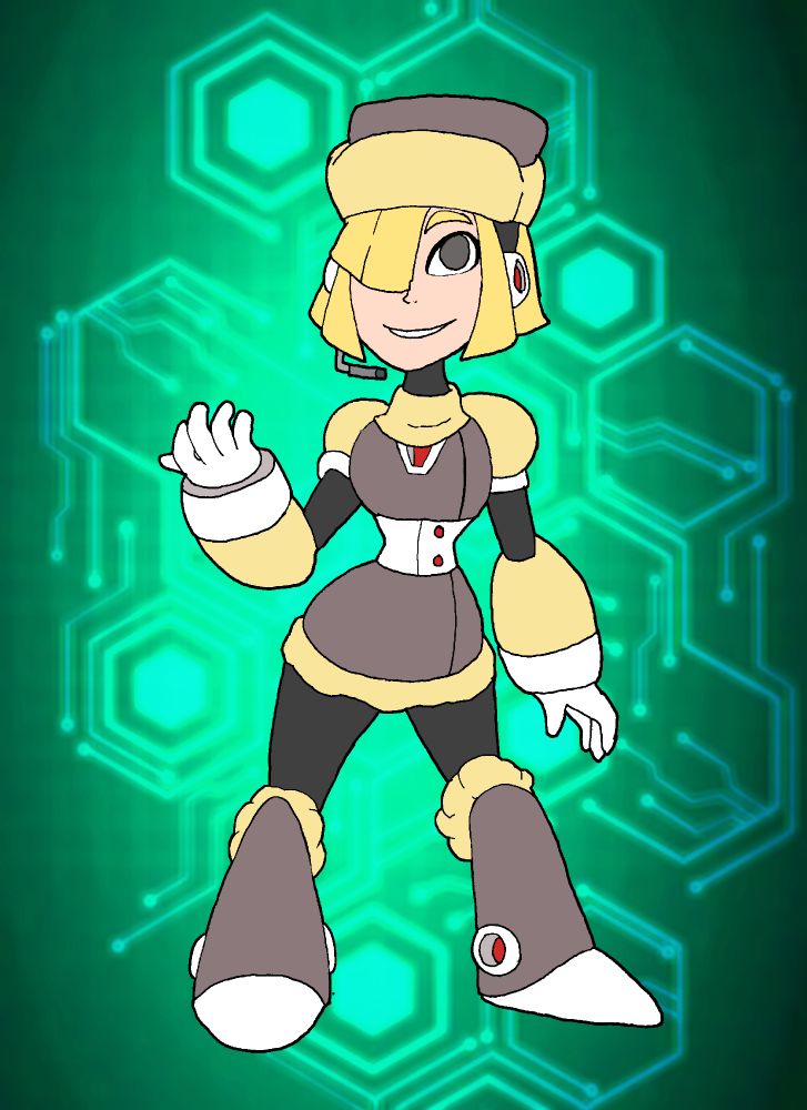 Old Robot Master turned Reploid, GelidWoman now is known as Aurora!
She still works in the Artic regions.