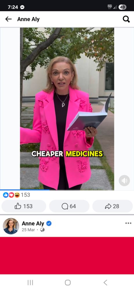 Cinderella announcing cheaper Medicines.