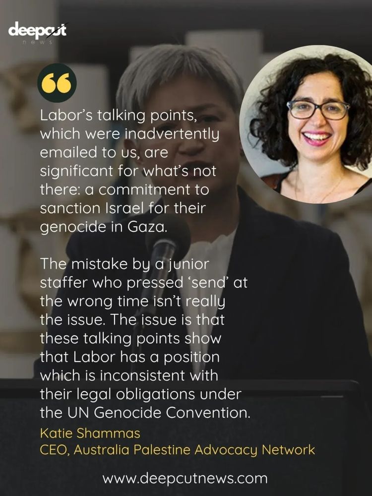 Extract from deepcutnews.com on Penny Wong. 