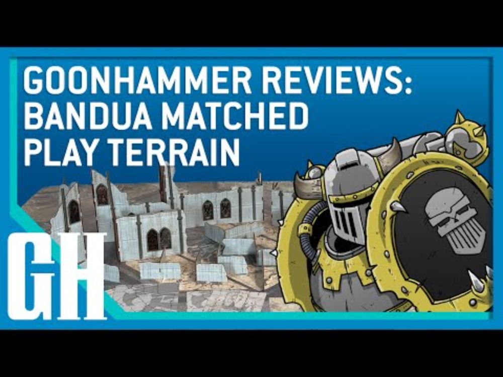 Goonhamer Reviews The Bandua Matched Play Terrain Sets for Warhammer 40k