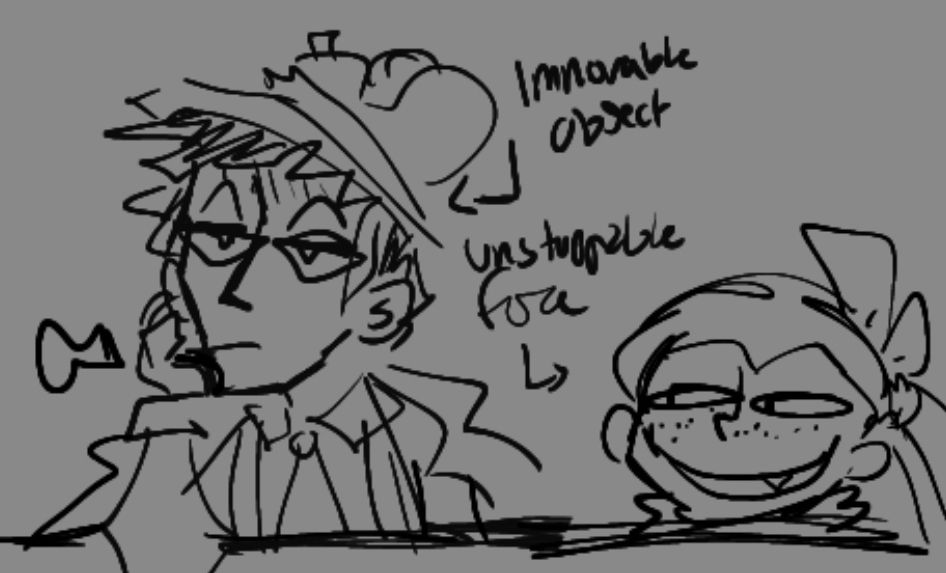 immovable object vs unstoppable force
