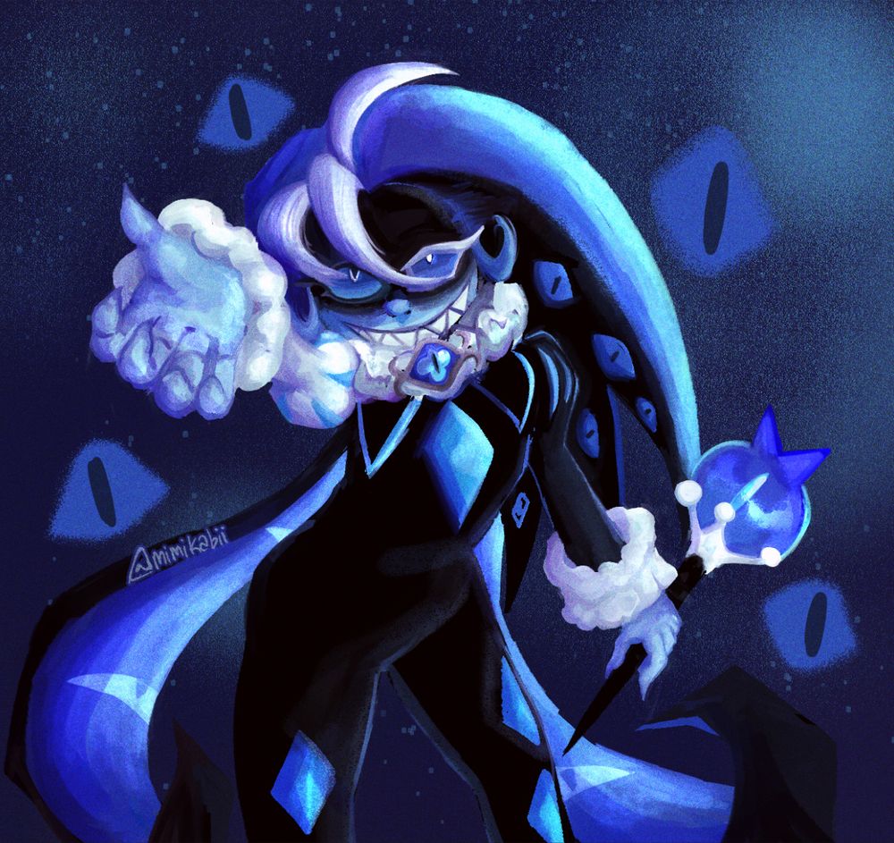 shadow milk cookie from hit game cookie run kingdom or something i havent played it since it came out and got almond cookie tbh