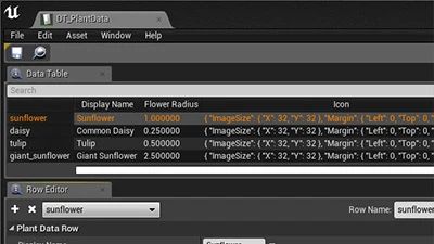 Data-driven Design in Unreal