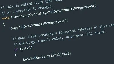 Updating UserWidgets in the Editor