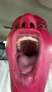 Dan Hentschel red screaming 