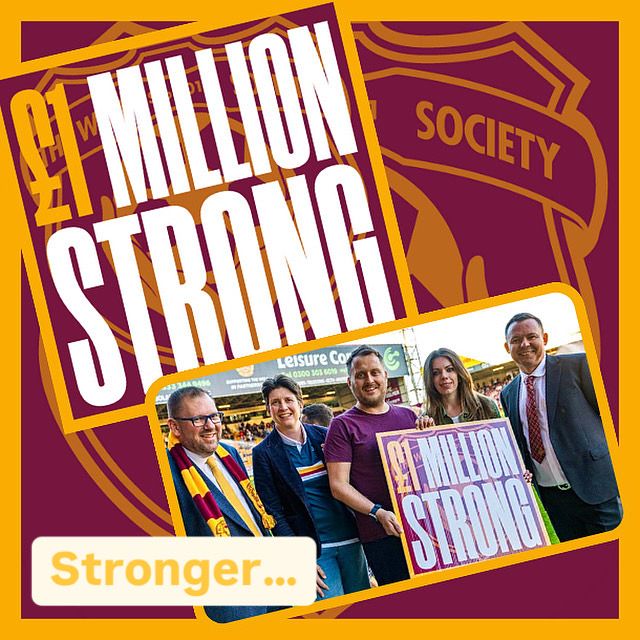 £1 million strong
