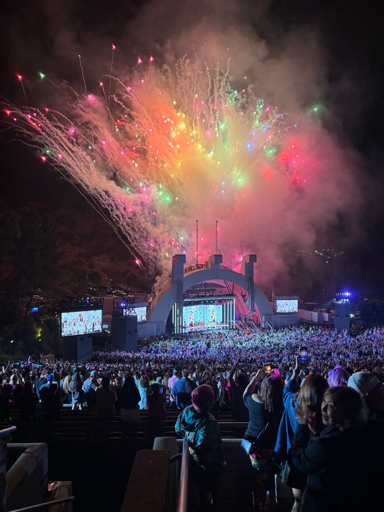 Finale with fireworks & Cher! Yea! THE Cher!
