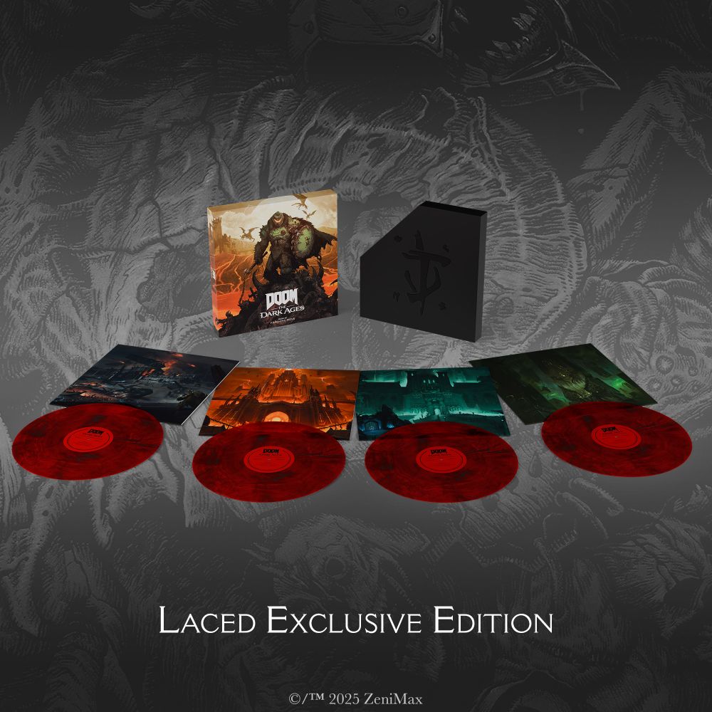 Image of the DOOM:The Dark Ages Laced Records soundtrack.