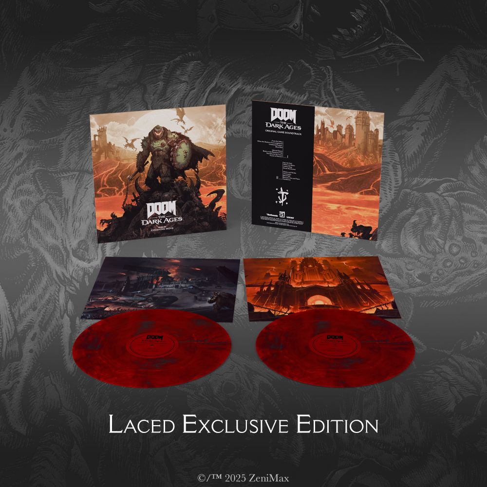 Image of the DOOM:The Dark Ages Laced Records soundtrack.