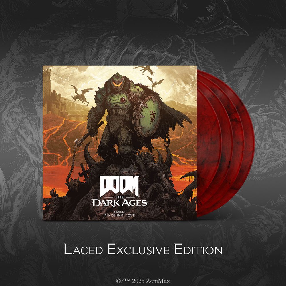 Image of the DOOM:The Dark Ages Laced Records soundtrack.