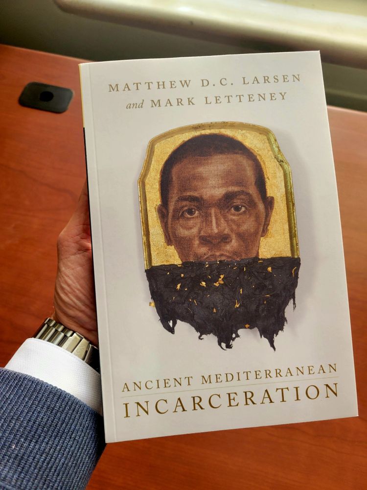 The front cover of Ancient Mediterranean Incarceration by Matthew Larsen and Mark Letteney.