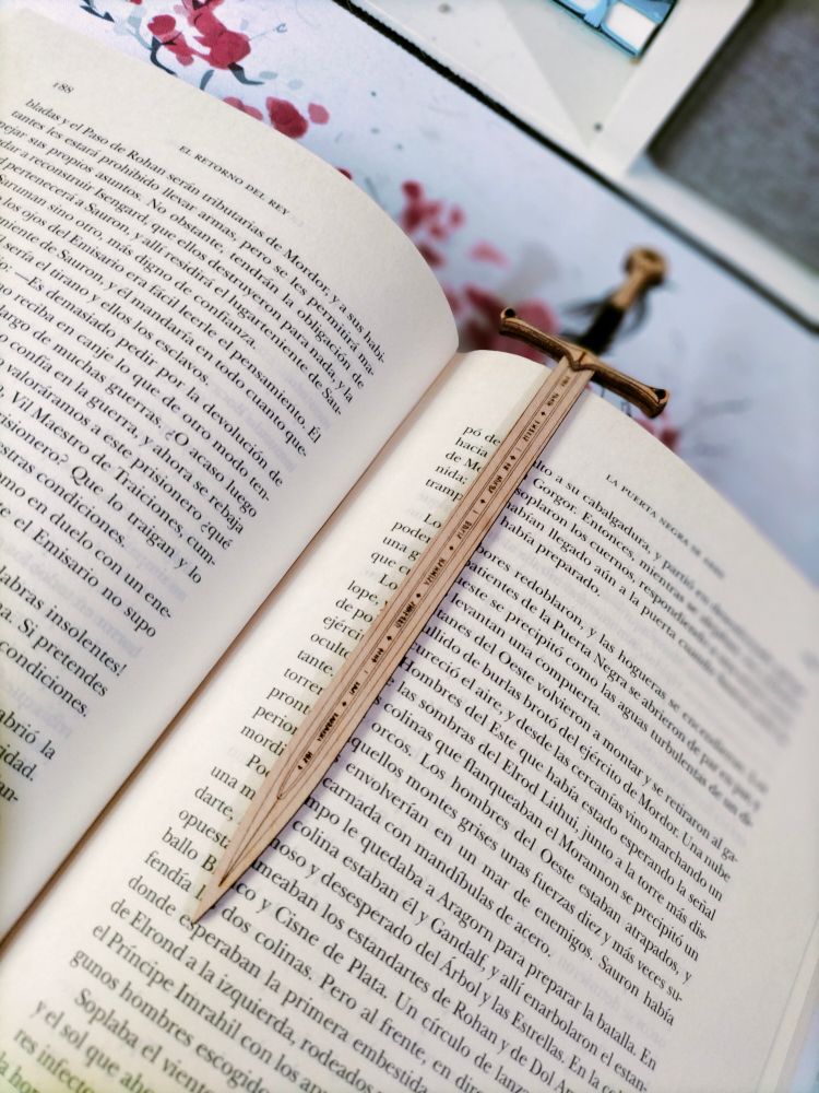 Ejemplo de Anduril marcando una página