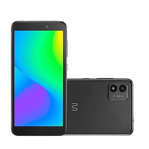 Imagem do produto: 🛒 Smartphone Multi F 2 4G 32GB Tela de 5,5 pol. Câmera Dual Chip 1GB RAM 5MP+ Selfie 5MP Android 11 (edição Go) Quad Core - Preto - P9173